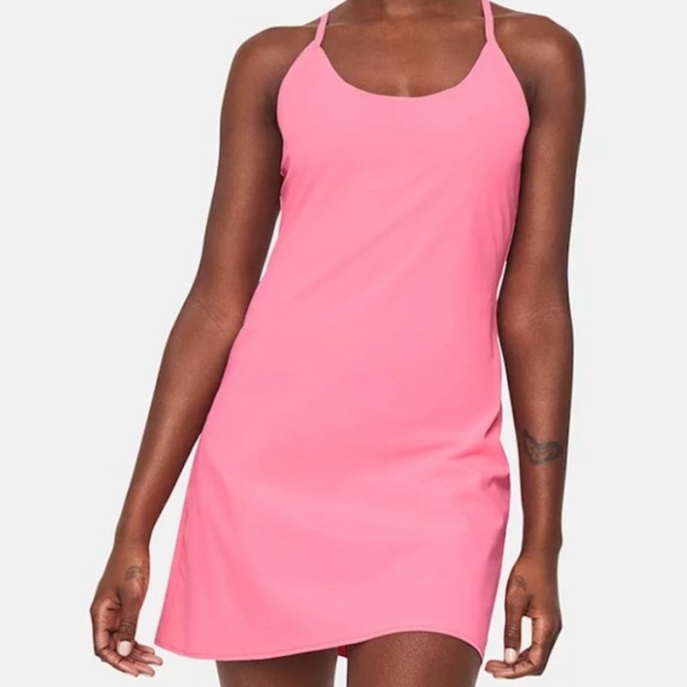 Pink Outdoor Voices Exercise Dress